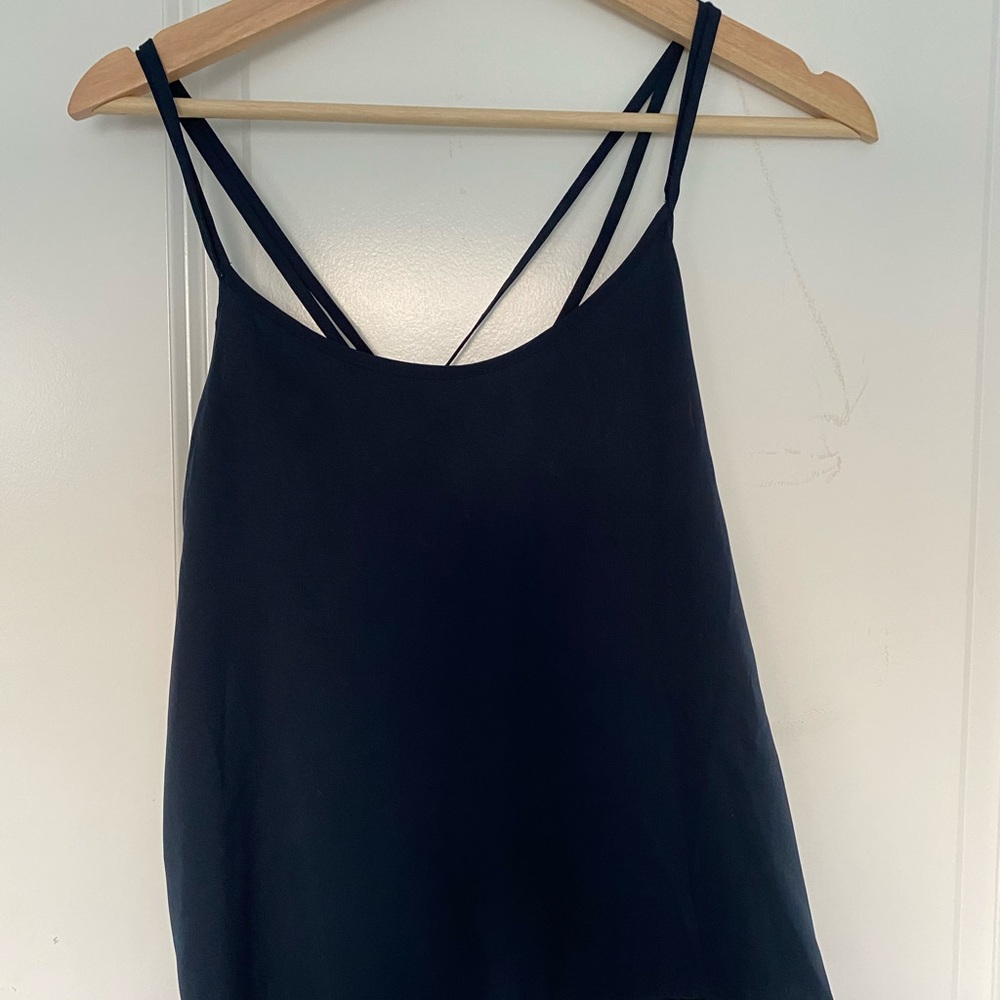 Navy Blue Abercrombie & Fitch Tank Top